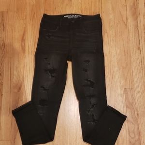 A&E Hi Rise Super Strech Jeggings (6 Long)